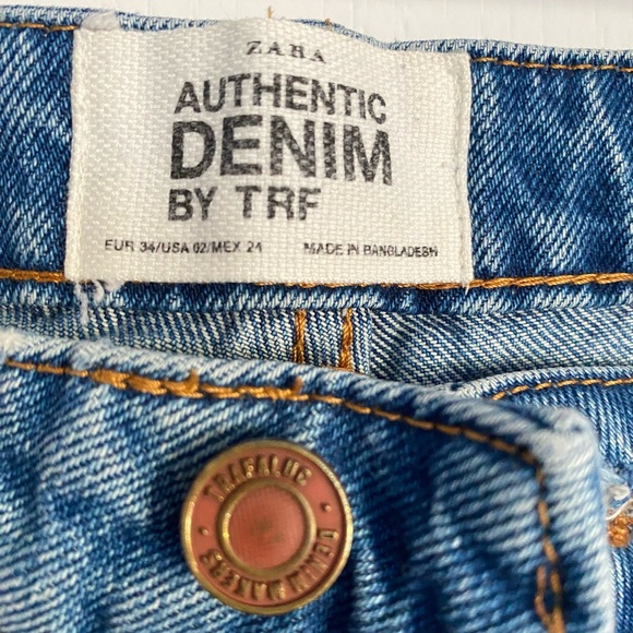 Zara Mom Jeans Size 2 - Picture 3 of 6